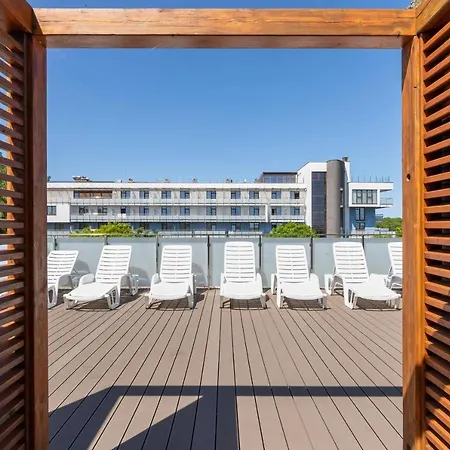Apartment Seaside Kasprowicza 14 - Przy Plazy W Dzielnicy Uzdrowiskowej & Parking Za Szlabanem & Taras Sloneczny Na Dachu Kolberg