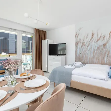 Apartment Seaside Kasprowicza 14 - Przy Plazy W Dzielnicy Uzdrowiskowej & Parking Za Szlabanem & Taras Sloneczny Na Dachu