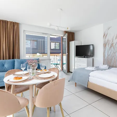 Seaside Kasprowicza 14 - Przy Plazy W Dzielnicy Uzdrowiskowej & Parking Za Szlabanem & Taras Sloneczny Na Dachu Apartment Kolberg