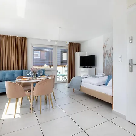 Apartment Seaside Kasprowicza 14 - Przy Plazy W Dzielnicy Uzdrowiskowej & Parking Za Szlabanem & Taras Sloneczny Na Dachu Kolberg
