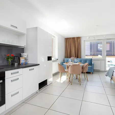 Apartment Seaside Kasprowicza 14 - Przy Plazy W Dzielnicy Uzdrowiskowej & Parking Za Szlabanem & Taras Sloneczny Na Dachu Kolberg
